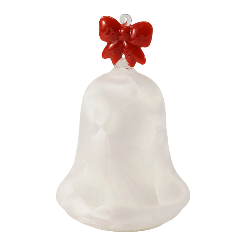 Figura de ángel de cristal de mercurio/decoración de campana de cristal esmerilado/brillante (con LED)