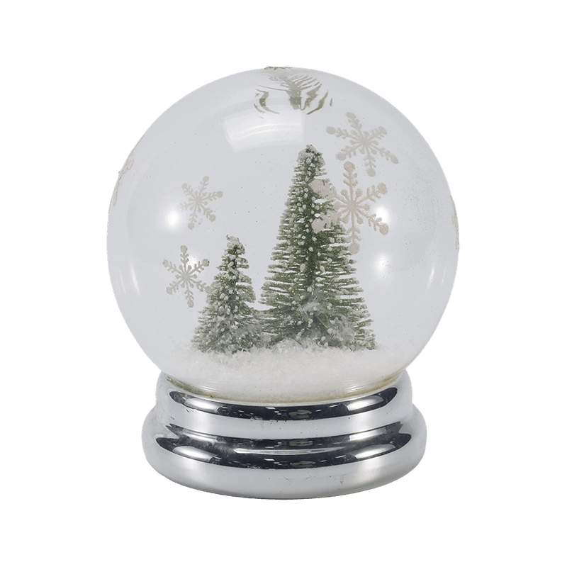 Campana de cristal festiva y luz de globo (estilos de ángel/natividad/árbol de Navidad/bosque de ciervos)