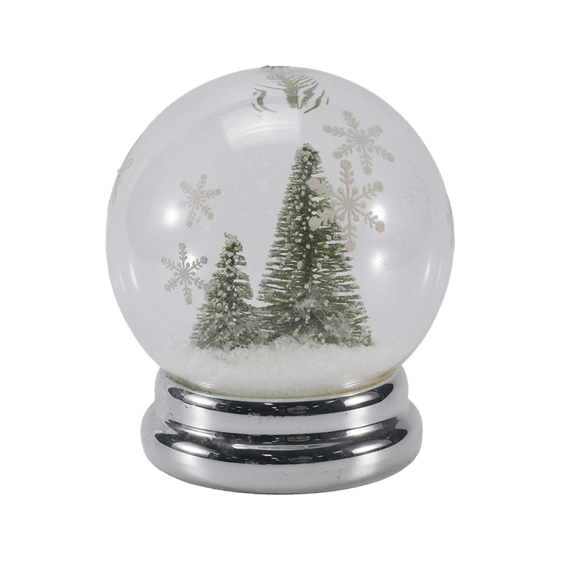 Campana de cristal festiva y luz de globo (estilos de ángel/natividad/árbol de Navidad/bosque de ciervos)