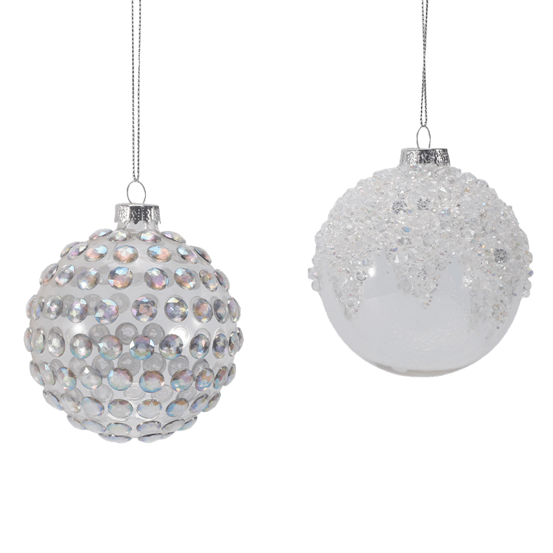 Bola de Navidad de Cristal Premium 8*8*8 cm