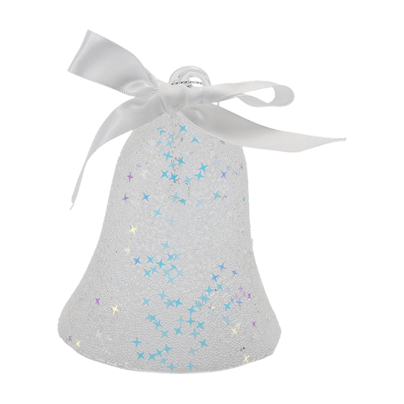Adorno navideño de cristal hecho a mano