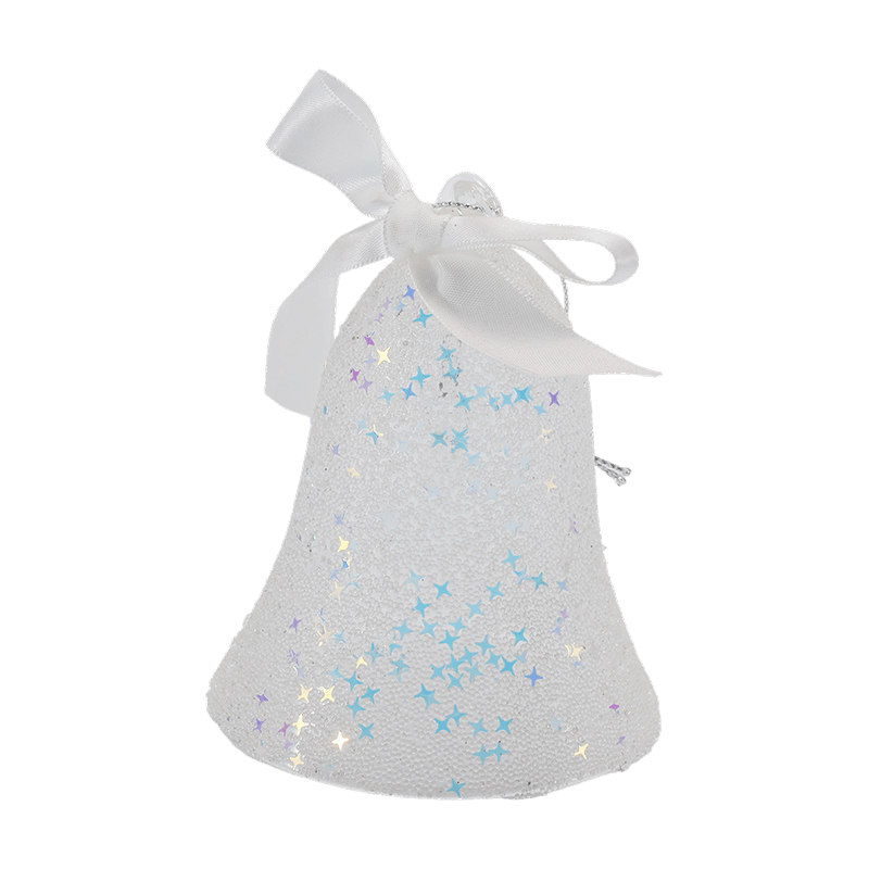 Adorno navideño de cristal hecho a mano
