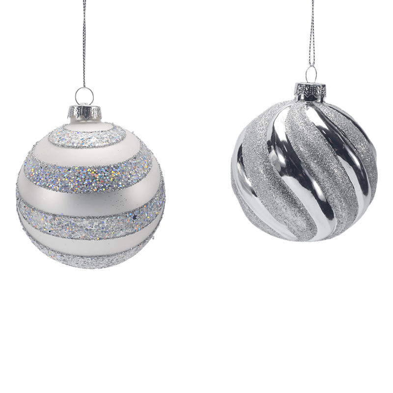 Bola de Navidad de Cristal Premium 8*8*8 cm