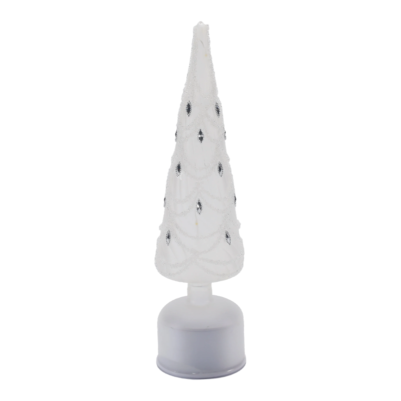 Luz LED festiva para árbol de Navidad de 10*30 cm