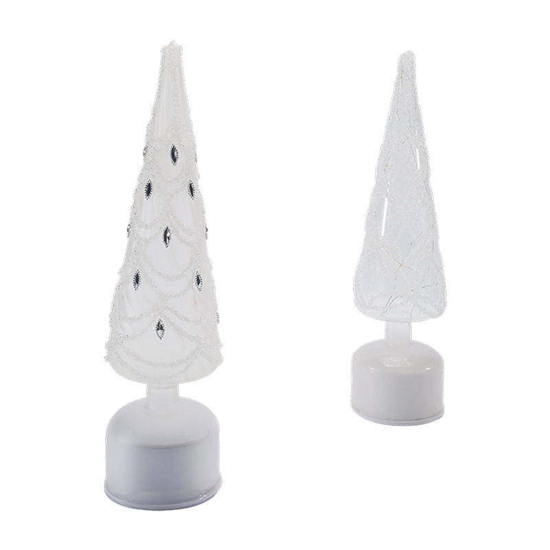 Luz LED festiva para árbol de Navidad de 10*30 cm
